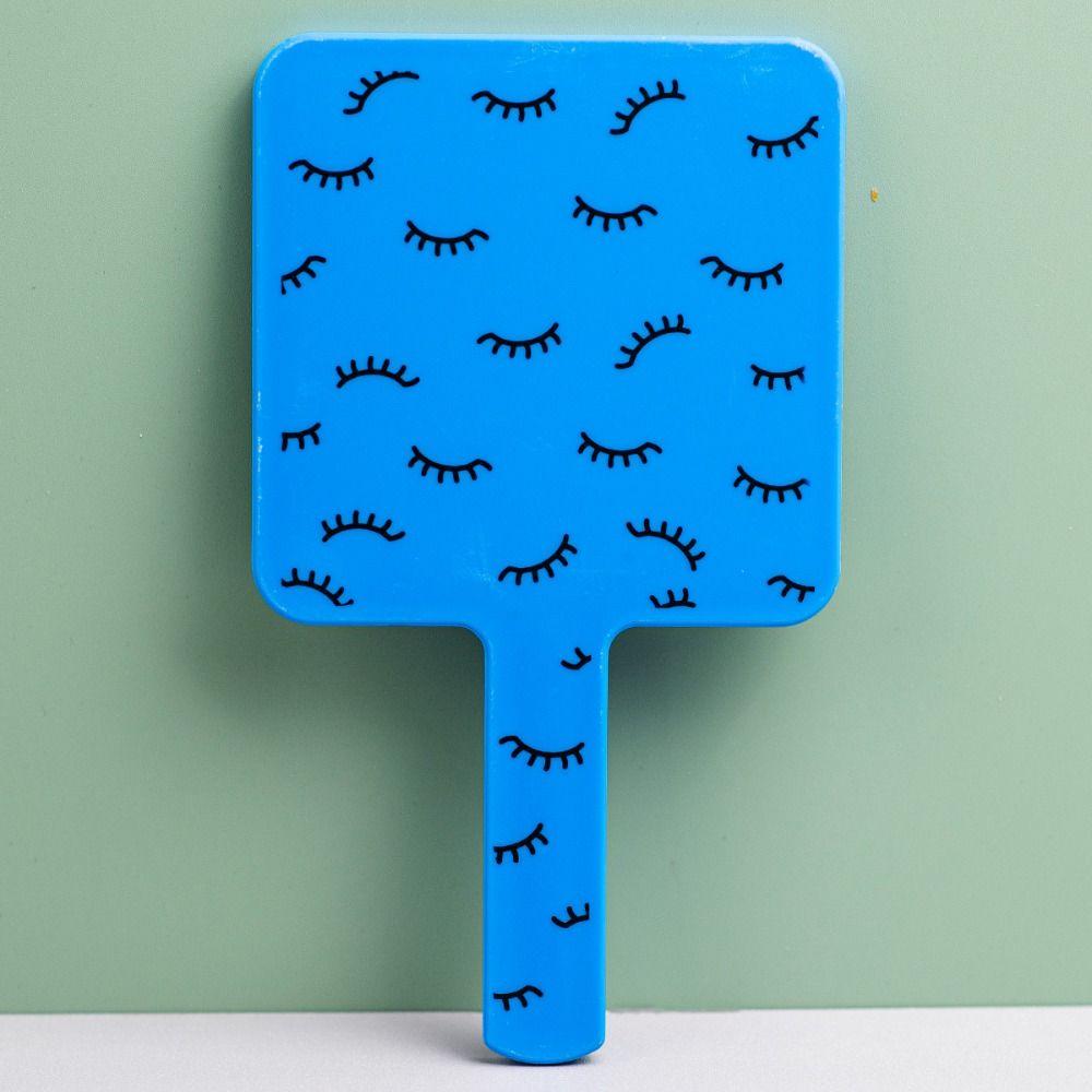 Cute Handheld Makeup Mirror Creative Square Mirrors New Portable Small Mirror