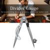Wing Divider Gauge Carbon Steel   Angle Lockable Scribing Tool for Woodworking