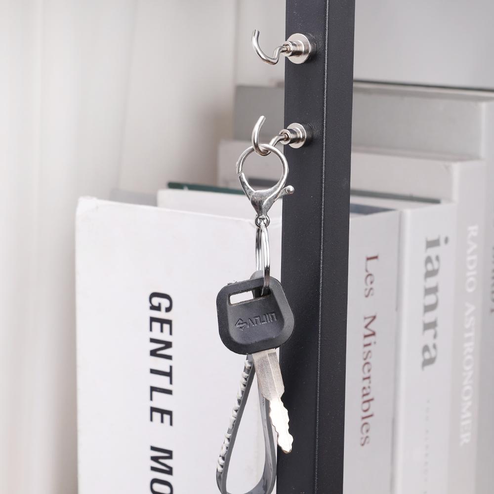 Strong Magnetic Hooks Multi-Purpose Metal Storage Pothook Kitchen Bar Refrigerator Key Magnet Hook Home Bathroom Mini Hangers