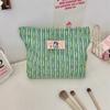 Fashion Woven Makeup Bags Women Cosmetic Bag Clutch Bag Skincare Organizer Makeup Pouch Travel Cosmetic Organizer Wash Bags