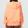 Nike Wns Air Flc Hoodie Logo Embroidered Sports Casual Long Sleeve Sweatshirt Women hoodies Orange DQ6916-871