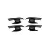 Carbon Fiber Exterior Door Handle Bowl Cover Trim For Nissan Kicks 2017-2021
