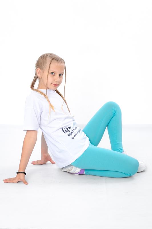 Girls’ Leggings – Stretchy Comfortable Fit & Soft Fabric, Any Season, 6000-036-33 HC