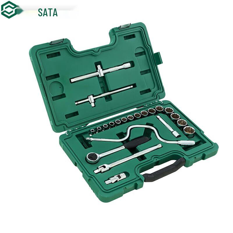 SATA 22-Piece 1/2-Inch Drive Imperial Socket Set