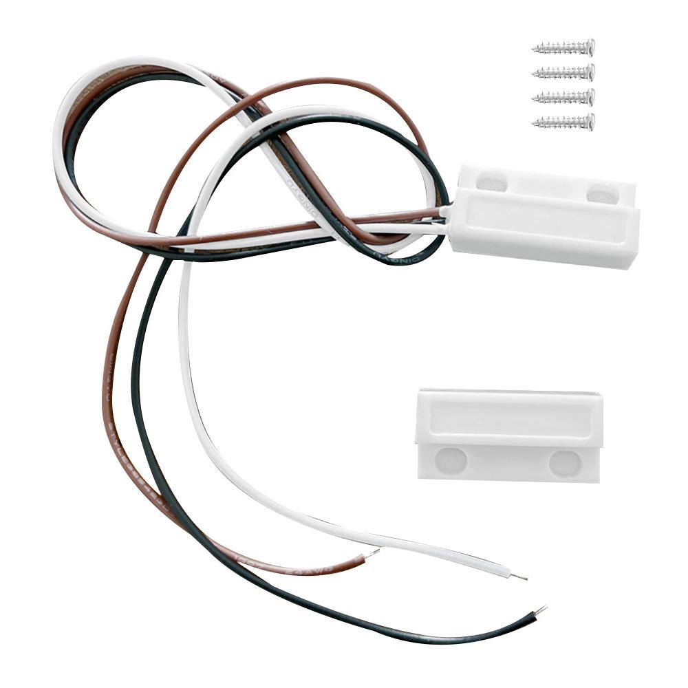 

3-Wire Door Window Sensor N/C N/O Switch Magnetic Alarm100V DC Normally Closed/Opened for Home Safe Supply Accessories