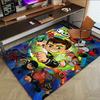 Ben 10 Alien Force Carpet For Playroom Bedroom Living Room Sofa Home Decorkids Game Area Rug Nonslip Floor Mat