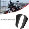 Authentic Black Motorcycle Radiator Side Panels Protector Cover Fairing For MT09 MT-09 MT 09 2017- Parts