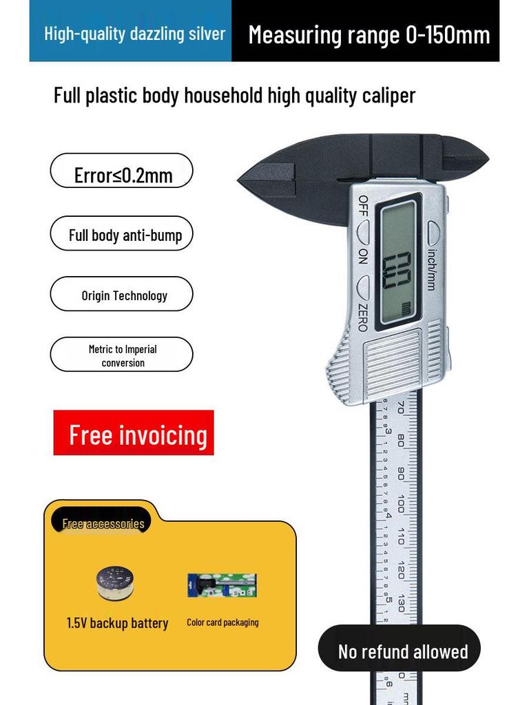 Sifeng High-Precision Digital Display Electronic Caliper for Jewelry, Antiques & Bracelets