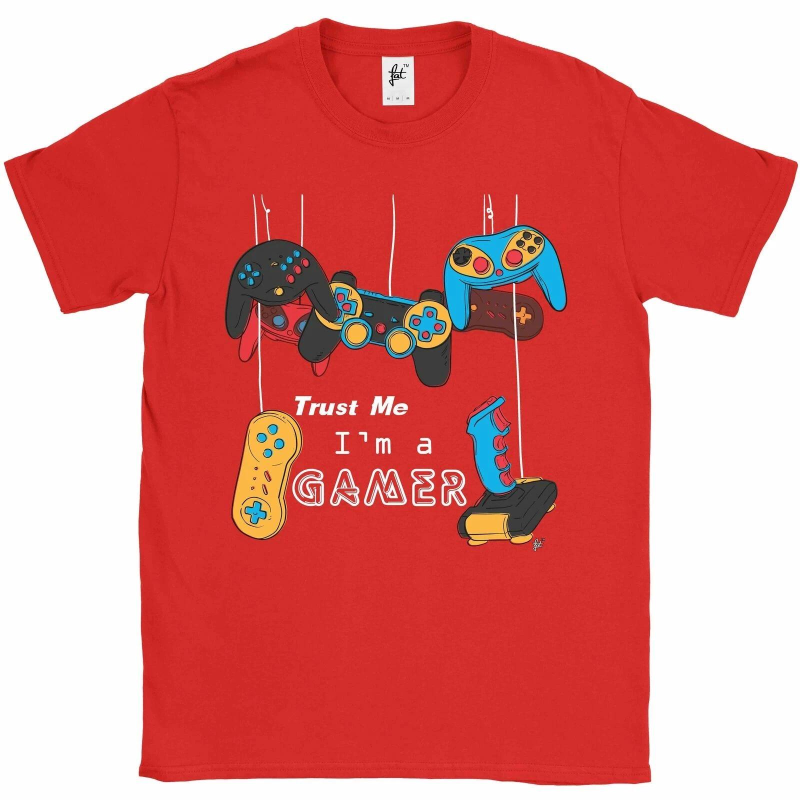Trust Me I m A Gamer Console PC Controller Joystick Mens T-Shirt XS