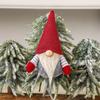 Christmas Gnome Doll Scandinavian Tomte Santa Figurine Plush Elf Toy Outdoor Yard Balcony Mini Decor