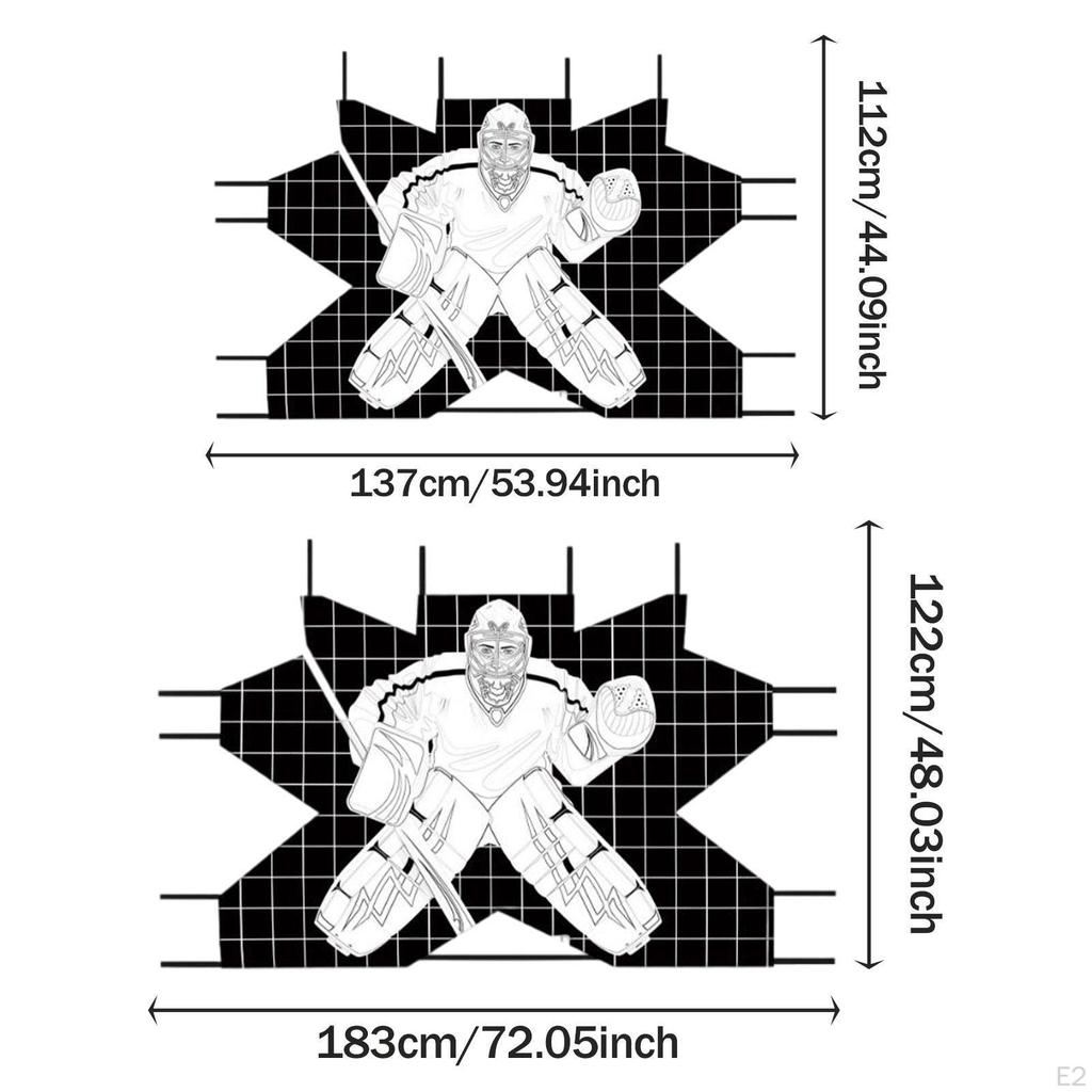 Hockey Goal ,Goalie Target ,Folding Protable ,Easy Installation ,Training Net for