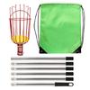 Extendable Telescopic Rod Long Handle Garden Basket Avocados Apples Fruit Picking Garden Harvesting Device for Harvesting
