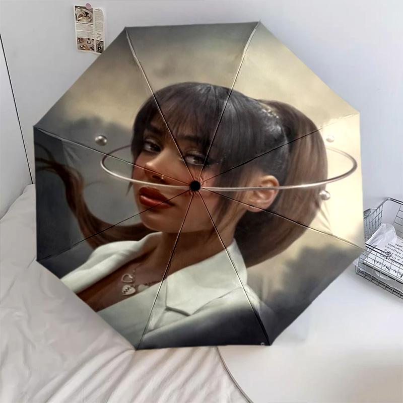Rain Dance Fantasy Automatic Umbrella - Suitable Travel Outdoor Portable Umbrella Birthday Gift Daily Essentials