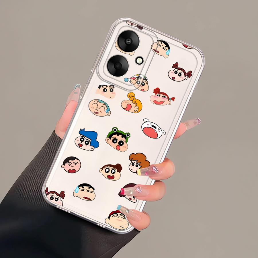 Phone Case for Xiaomi Mi 11T Pro 11 Lite Soft Phone Cover Crayon Shin Chan Pattern