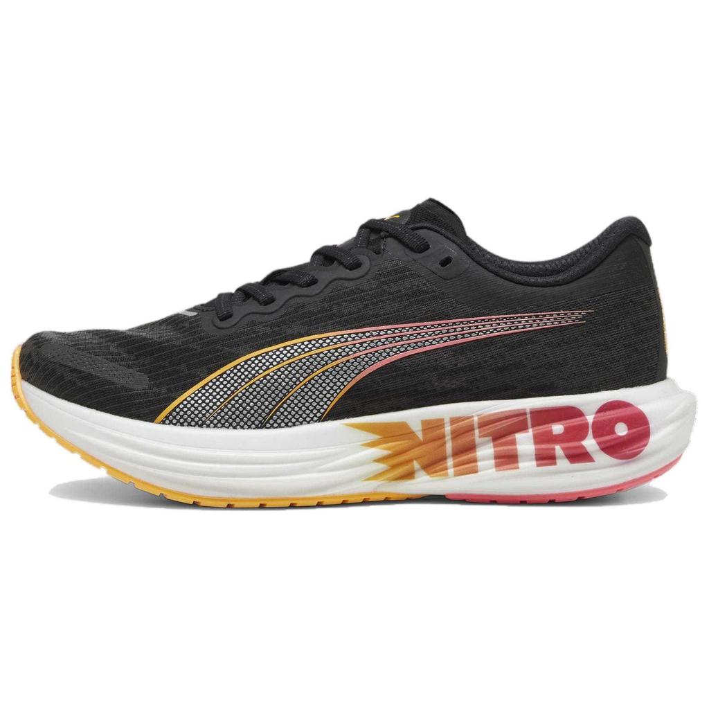 Puma Deviate Nitro 2 Black Sun Stream Men Sneakers Sunset-Glow 309697-01