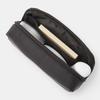 MUJI Nylon Compact Pouch Black 14×3.5×9cm