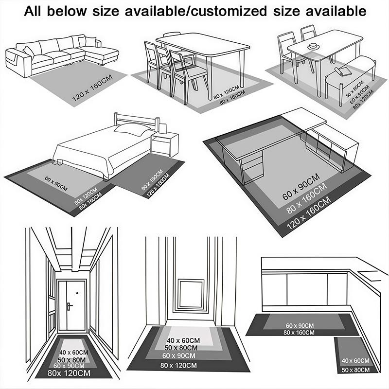 Among Us Teppich für Wohnzimmer Schlafzimmer Zuhause Sofadekoration, Kinder spielen Rutschfeste Bodenmatte