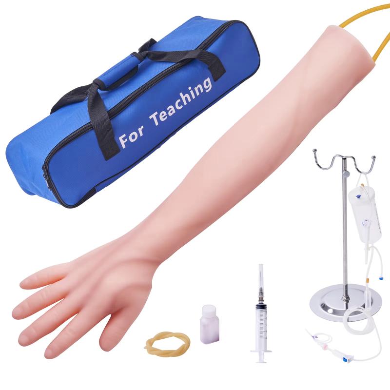 Phlebotomy Practice Kit Iv Venipuncture Intravenous Training Kit With Carrying Bag Practice Iv Skills Sit For Students