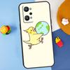Chubby Cockatiel Parrot Bird For Realme 14 13 12 10 11 Pro Plus GT 6 6T 5 GT7 Pro C55 C51 C21Y C25S C67 C75 C53 C61 Case
