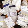 Paper Trace Liliana Collection: Hot Stamped Embossed Sticky Notes - 6 Styles for Journaling & Collage