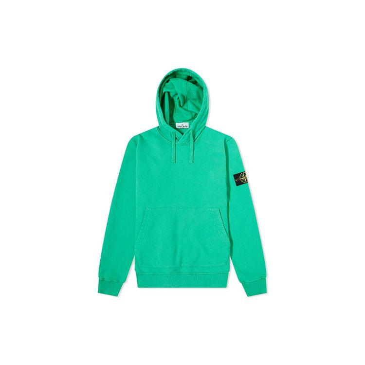 

Stone Island Compass Patch Cotton Hoodie Men hoodies Green 751564120-V0050 L