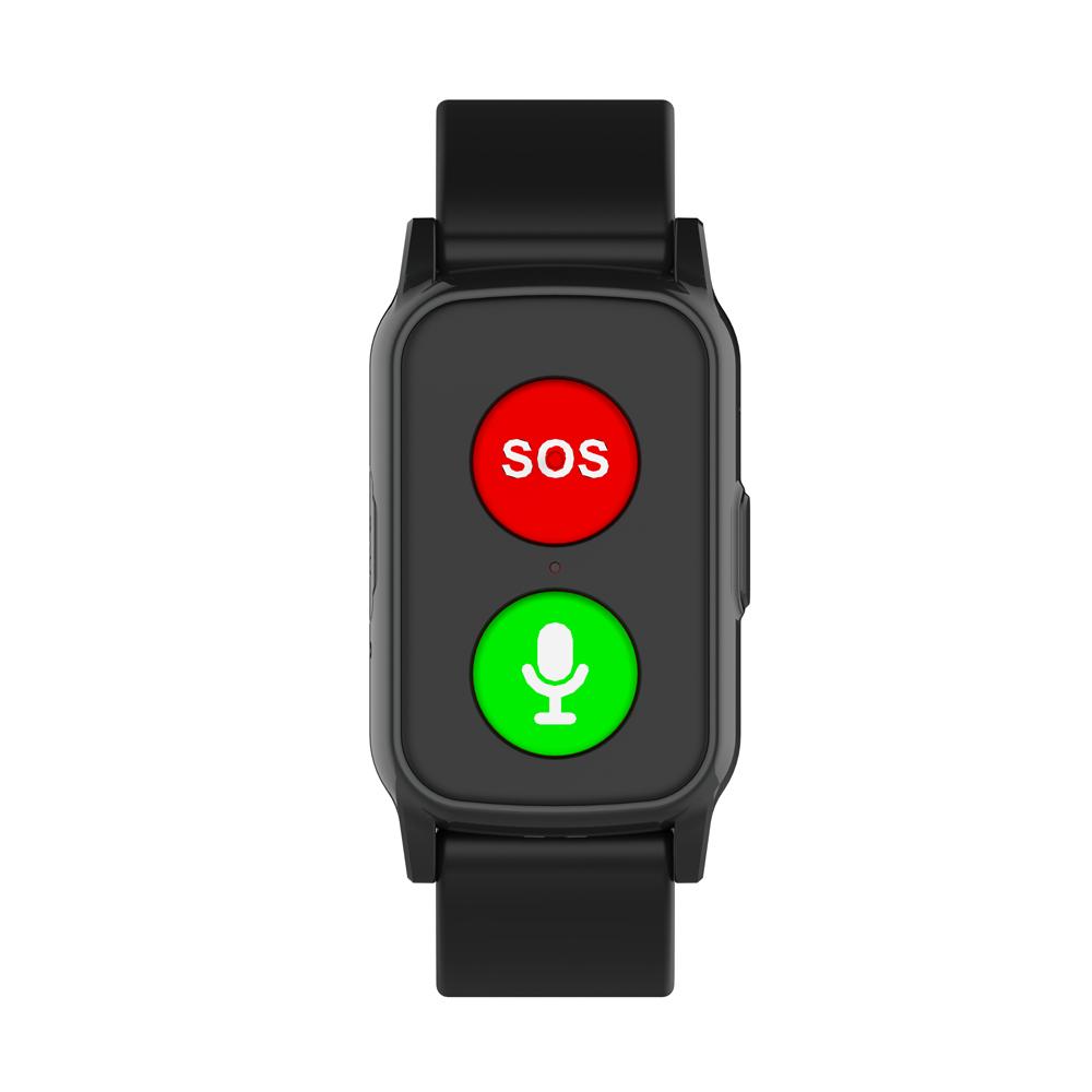 SOS Emergency Call Smart Watch for Elderly,Dementie with S3 4G GPS Tracker Locator Fall Detection Health Monitor Tracking Device