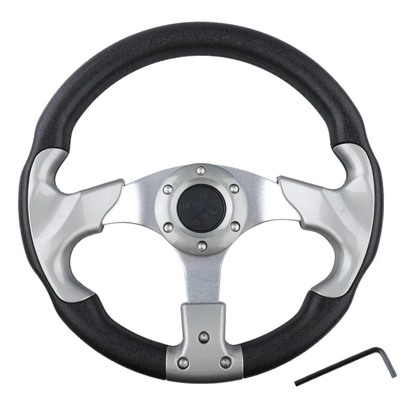 Racing Style 320mm 13 Inch Steering Wheel for YAMAHA Golf Cart EZGO Car Accessories