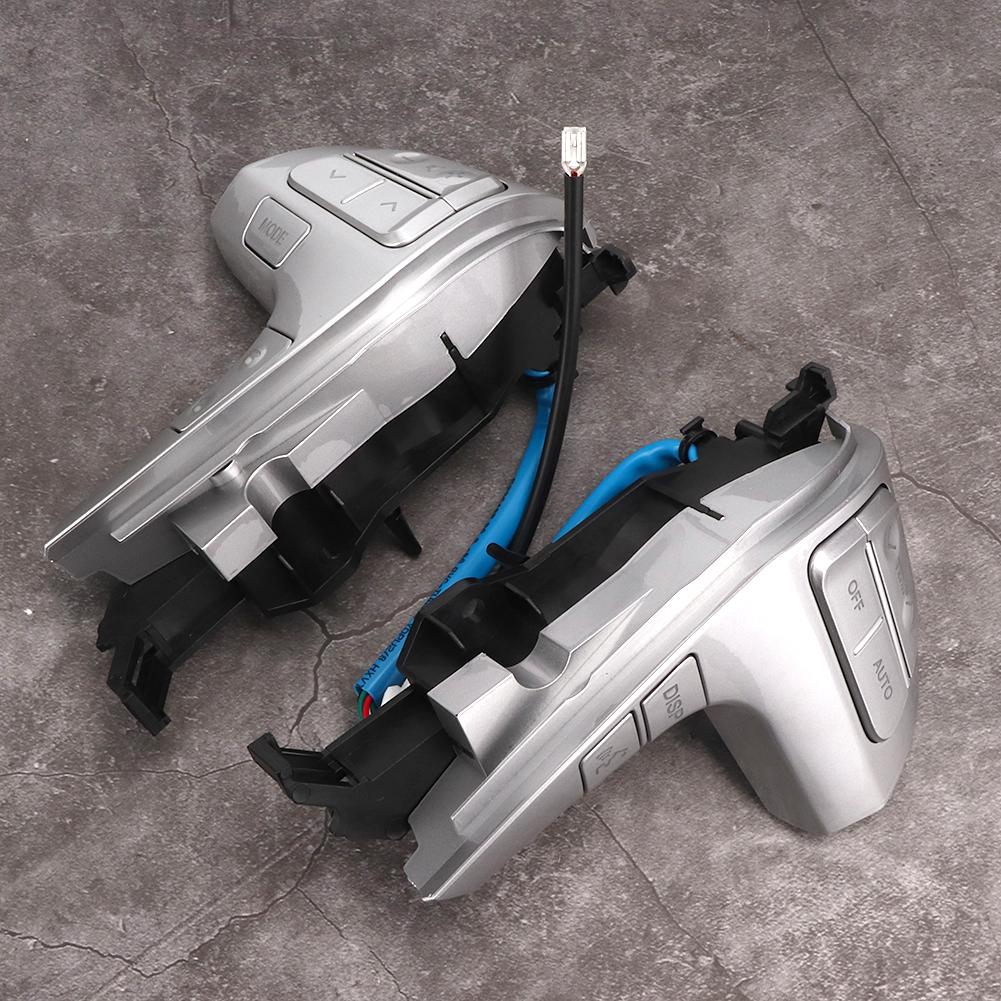 Multifunction Steering Wheel Buttons Switch Fits for Toyota Camry HighlanderSilver