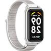 Nylon Strap for Xiaomi Redmi Smart Band 2 / Xiaomi Smart Mi Band 8 Active, White