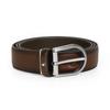 118413 Horseshoe Brown Gradient Patina Belt