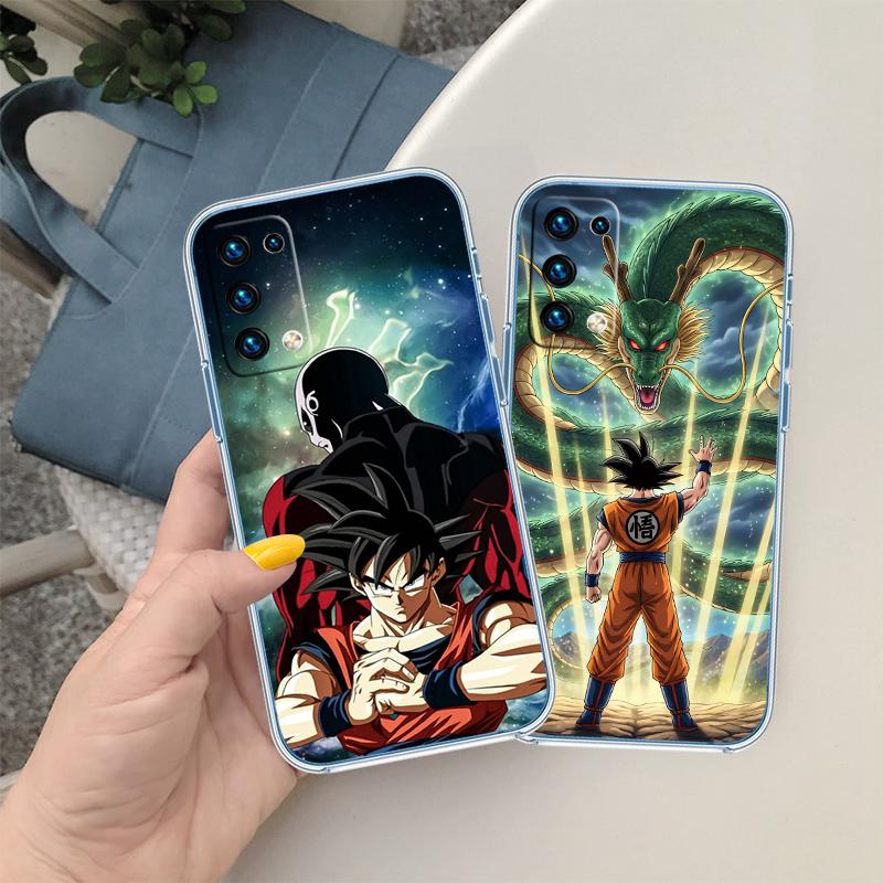 Dragon Ball Goku Transparent Phone Case for Motorola Moto G7 G8 G9 G84 G85 G73 G24 G15 Z2 Play Power Plus