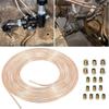 Brake Hose 3/16-Inch Diameter with 300 Inches Length and 16 Nuts and Connectors Replacement Kit for Vehicle Brakes