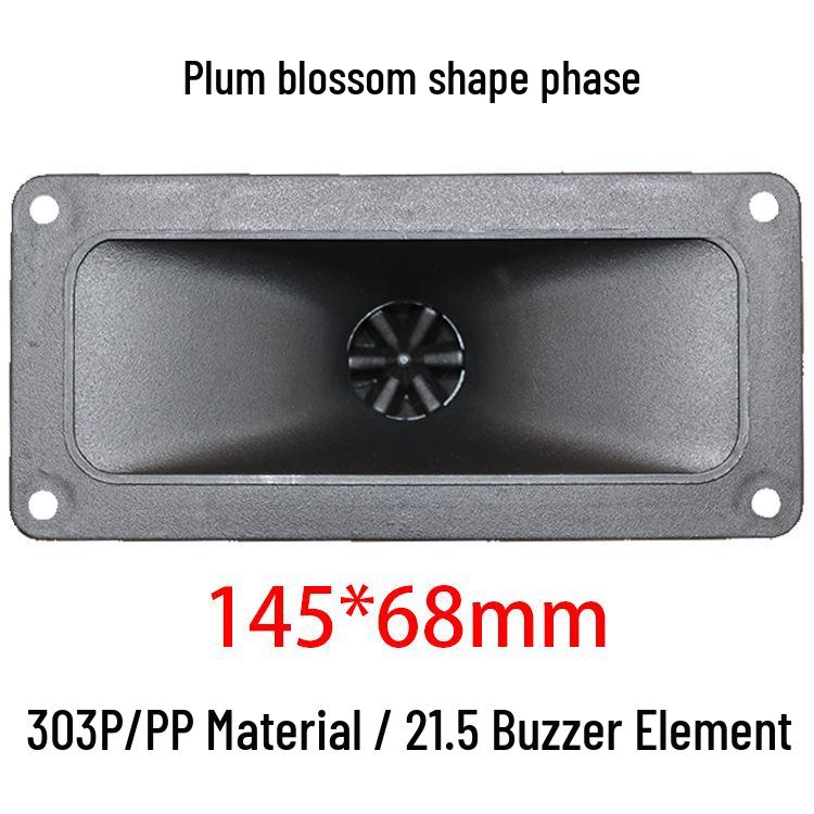 3–10 Inch Non-Magnetic Ceramic Piezoelectric Speaker Tweeter & Ultrasonic Rodent/Bird Repellent Megaphone