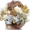 [SOMILA] Hair Ornament for Graduation Ceremony, Coming-of-Age Ceremony, Japanese Attire, Furisode, Kimono, Wedding, Shichi-Go-San, Dahlia, Baby's