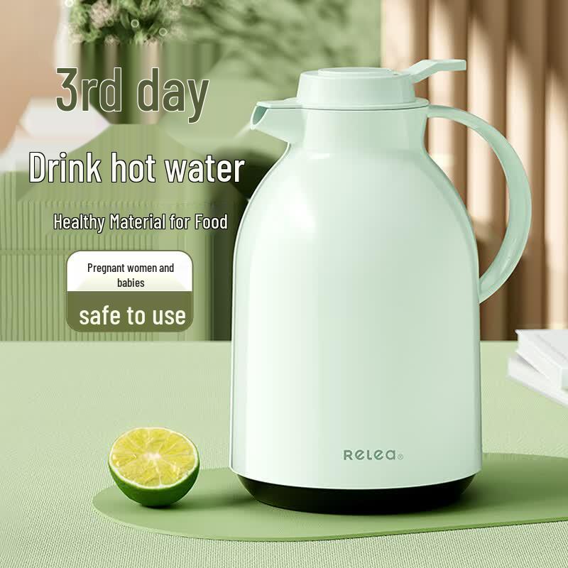 RELEA Large Capacity Glass Insulated Vacuum Flask