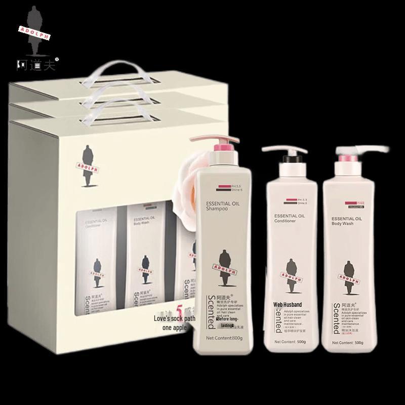 Adol Essential Oil Anti-Dandruff Hair & Body Care Triple Set