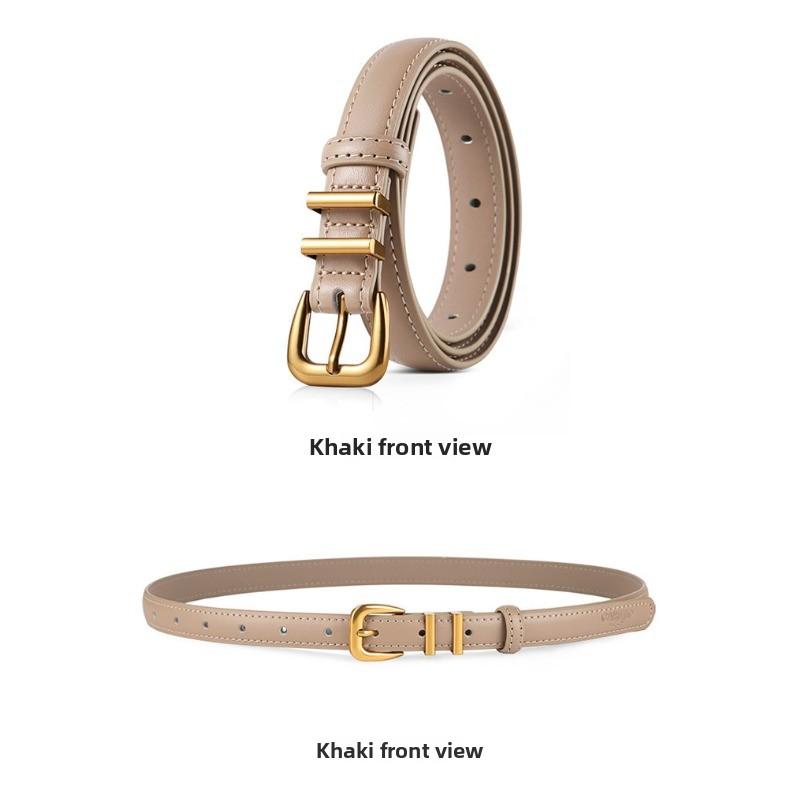 

Mary Cartier crocodile belt women s trouser belt decorative belt sense of designniche style cowhide One size fits all