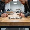 Linkage Rod with Spherical Ends Adjustable End Pivoting Heim Joint for Makers,