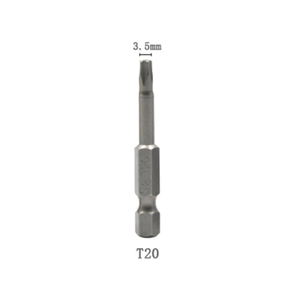 1/4 Hexagon Shank Screwdriver Bit Hexagon Head Knockout Head With Hole