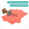BENECREAT 2 Sheets A4 Size Thickness Rubber Stamp Sheet 296X210mm Laserable Rubber Engraving Blocks for DIY Craft Stamp Engraving Machine Craft 2.5mm