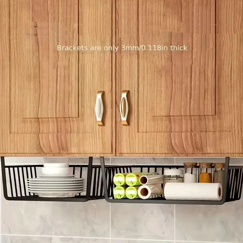 Kitchen Storage Rack Dormitory Storage Tool Hanging Layered Seasoning Hanging Basket Cabinet Hanging Cabinet Hanging Rack