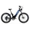 Cyrusher Trax 2.0 Blue/Orange/Gray 250W Bafang Motor, 52V 20Ah Battery, 26x4.0-inch Tires, 9-Speed Dual-Suspension Electric Mountain Bike