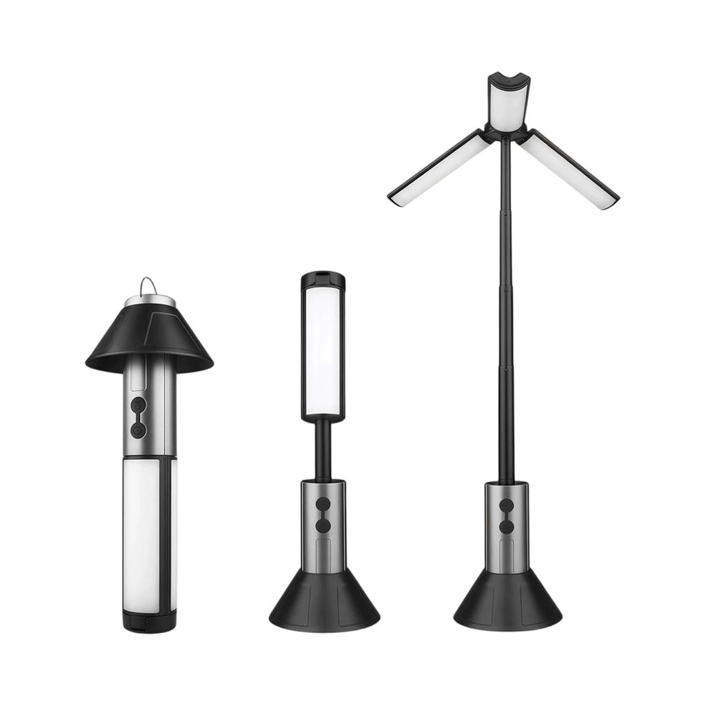 Multi-Functional Telescopic Camping Lamp – Foldable Outdoor , Ambient Lighting, Stand Flashlight for Hiking & Travel