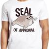 Siegel der Zustimmung Niedliches Tier Fisch Haustier Meme Cooles Geschenk T-Shirt C1190