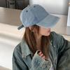 Unisexová džínsová snapback baseballová čiapka so šiltom - Y2K kórejský štýl pre otcov