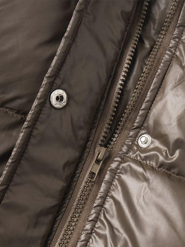 Drawstring Slim-Fit Cotton Jacket Winter Hooded Zipper Cotton Jacket Comfortable and Warm Outerwear