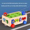 Shape Wood Geometric Matching Animal Toy For Early Learning Childrens Gifts