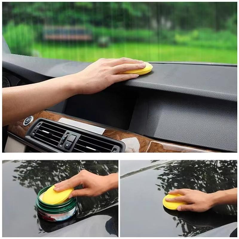 Car Waxing Polish Sponges High Density Foam Applicator Pads Curing and Polishing Sponges Car Detailing Tools Car Wash