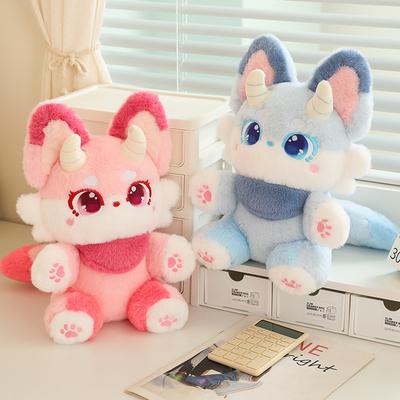 Cute Fantasy Animal Demon Fox Plush Toy Doll Girl Cuddle Doll In Bed Rag Doll Funny Boy and Girl Birthday Gift