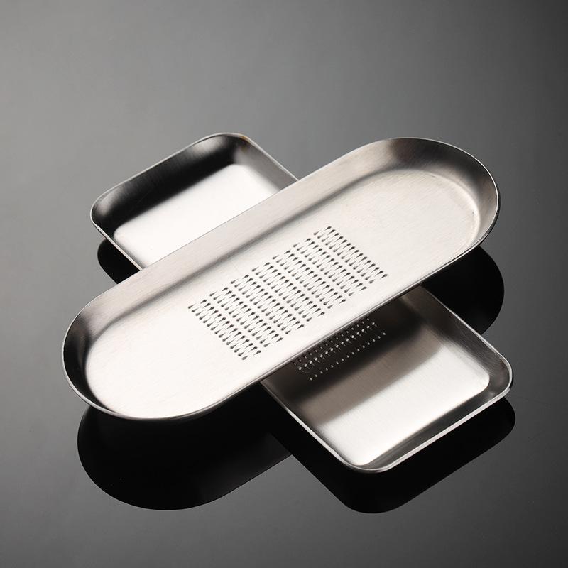 430 Stainless Steel Ginger Grinder Square Baby Food Grinder Kitchen Grinder Garlic Puree Japanese Style